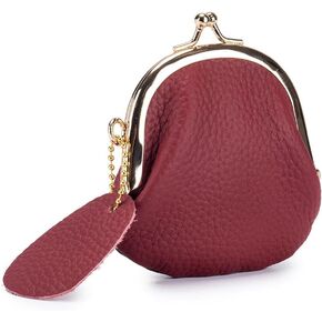Vintage Metal Buckle Coin Purse Kiss Lock Bag Tiny Convenient Women's Coin Purse Put Earphone Coin (black) in Saudi Arabia