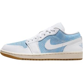 حذاء Air Jordan 1 Low SE للسيدات (أزرق/بني فاتح/شراعي/أبيض) in Kuwait