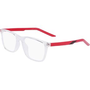 Nike 5543 900 Eyeglasses Clear/Mystic Hibiscus Full Rim Square Shape 49mm in Kuwait