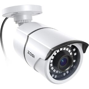 ZOSI C303 Spotlight Home Security Cameras System with Audio,8CH 5MP Lite DVR,4 x 1080p Outdoor Cameras,Color Night Vision,Person Vehicle Detection,Light&Siren Alarm,1TB HDD for 24/7 Recording in Kuwait