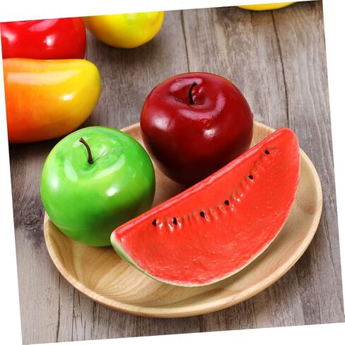 Artificial Watermelon Photo Props Creative Fruit Display for Education Home Wedding Showcase and Party Decorations Realistic Plastic Fruit Prop for Photography and in Saudi Arabia