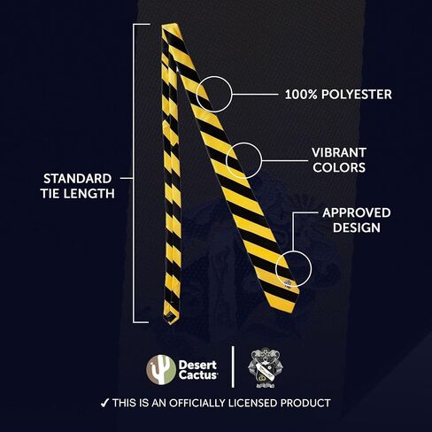 Desert Cactus Sigma Nu Neck Tie Sig Nu or Knights Fraternity Greek Formal Occasion 100% Polyester Necktie with Logo, Officially Licensed (Style A) in Saudi Arabia