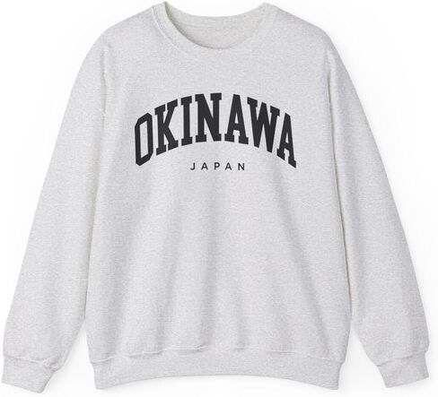 Okinawa Japan Adult Unisex Crewneck Sweatshirt in Saudi Arabia