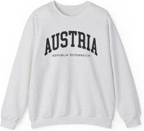 Austria Adult Unisex Crewneck Sweatshirt in Saudi Arabia