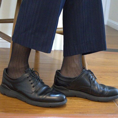 Men's Feather-Light Dress Socks -Sweat-Wicking & Breathable Formal Wear Socks for Office & Special Occasions in Saudi Arabia