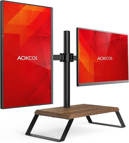 مراقبة الحامل ، رصد الناهض مع جبل دوارة الميل للشاشة 12-27 بوصة ، والمناظر الطبيعية لتناوب الصورة ، والارتفاع ، رف التخزين الإضافي ، منظم مكتب ، الجوز in Kuwait