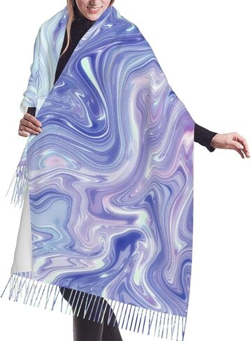 Leopard Skin Scarf Soft Faux Cashmere Fringe Shawl – Lightweight Fringe Wrap for Women 77 x 27 in in Saudi Arabia
