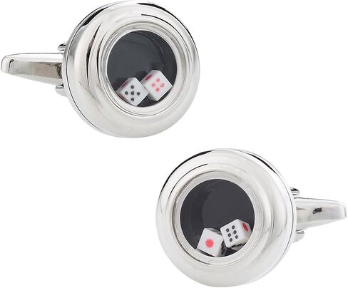 Cuff-Daddy Working Dice Cufflinks with Presentation Box in Saudi Arabia