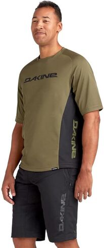 Dakine Thrillium S/S Jersey Olive Large Men's 2021 in Saudi Arabia