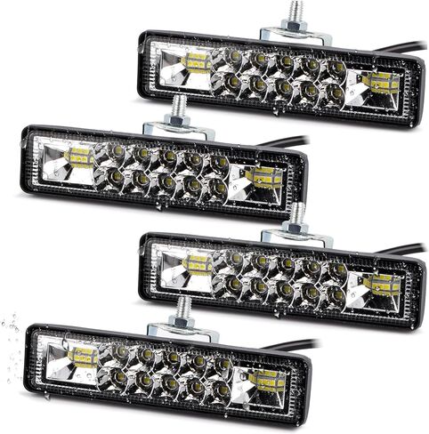 60 بوصة شريط إضاءة الباب الخلفي صف ثلاثي 504 شريط LED مع أضواء فرامل تشغيل حمراء بيضاء عكسية ضوء كهرماني أضواء إشارة الانعطاف، شريط إضاءة خلفي لمقطورة الالتقاط SUV RV Van in Kuwait