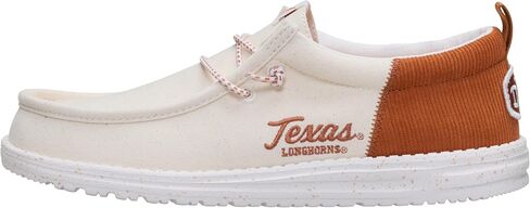 HEYDUDE Wally Funk Texas Longhorns Wheat/Burnt Orange Size 13, Mens Shoes, Slip-on Loafers, Comfortable & Light-Weight in Saudi Arabia