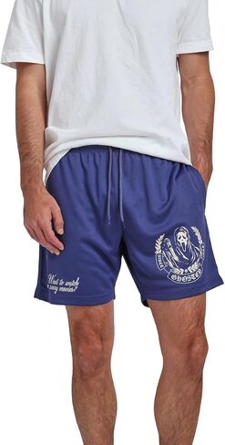 Ghostface Icon of Halloween Men’s Lounge Shorts in Saudi Arabia
