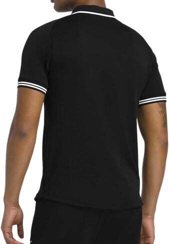 WILSON Player Seamless 2.0 Men's Tennis Polo - Black | Size L in Saudi Arabia
