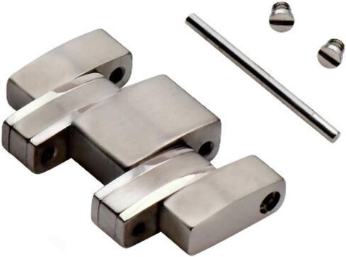 وصلة ساعة Ewatchparts 20 مم متوافقة مع سوار ساعة أوميغا ساماستر دايفر 300 114STZ010110 فولاذ in Kuwait