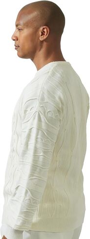 Stacy Adams Men's Sweater, Solid Cable Knit Twist in Saudi Arabia