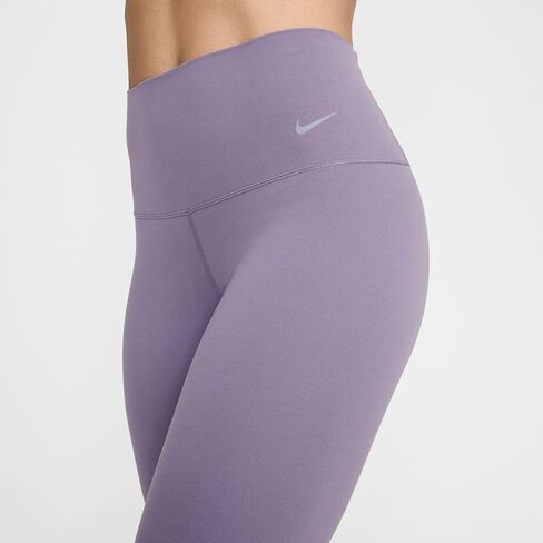 Nike Zenvy Women's Gentle-Support Mid-Rise 7/8 Leggings (DQ6015-509, Daybreak/Black) Size Large in Saudi Arabia