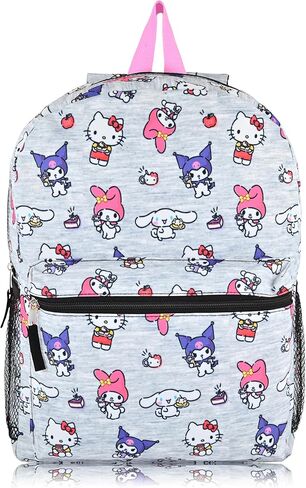 Sanrio Hello Kitty Backpack for Girls, Boys, Adults, Toddler Backpack | Hello Kitty and Friends Backpack for School | 16" Small Kids Bookbag Knapsack for Girls, Boys | Hello Kitty Bag Cute Backpack in Saudi Arabia
