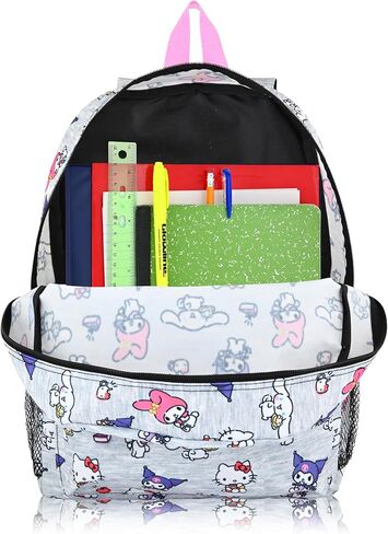 Sanrio Hello Kitty Backpack for Girls, Boys, Adults, Toddler Backpack | Hello Kitty and Friends Backpack for School | 16" Small Kids Bookbag Knapsack for Girls, Boys | Hello Kitty Bag Cute Backpack in Saudi Arabia