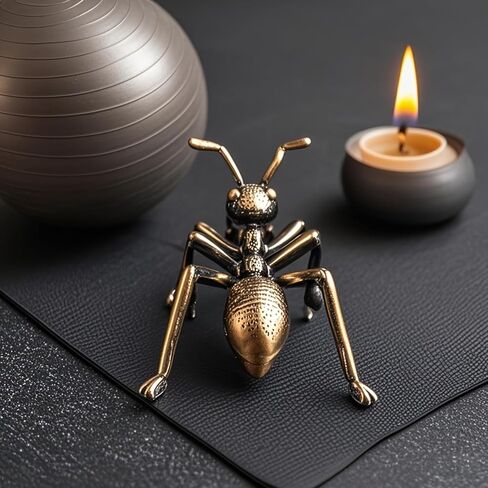 Ant Incense Stick Holder - Alloy Insence Base Burner Ash Catcher, Insense Stand, Ornament for Aromatherapy/Yoga/Meditation/Home Living Room Office Decor in Saudi Arabia