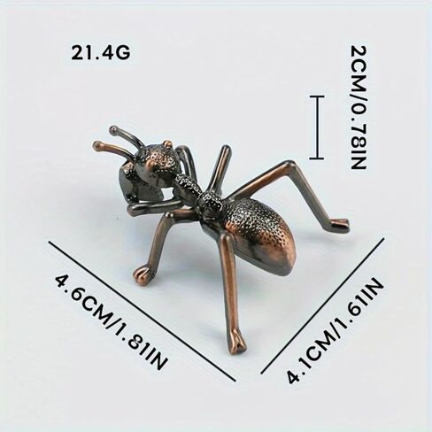 Ant Incense Stick Holder - Alloy Insence Base Burner Ash Catcher, Insense Stand, Ornament for Aromatherapy/Yoga/Meditation/Home Living Room Office Decor in Saudi Arabia