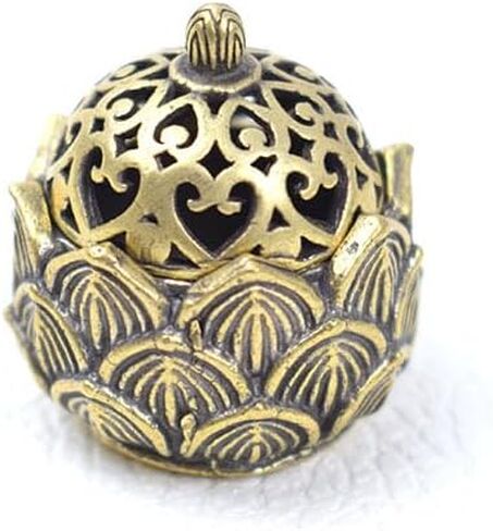 Decorative Incense Burner Copper Incenser Holder Censer Desktop Ornament for Shop Office Home in Saudi Arabia