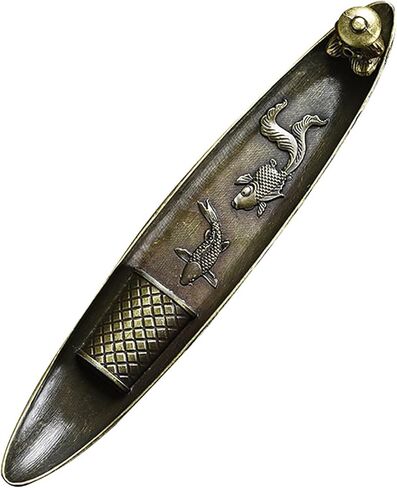 Creative Incense Holder Holder Boat Old Men Fishing Stick Burner Aromatherapy Ornament Home Decor in Saudi Arabia