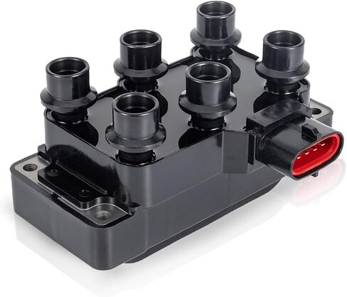 ENA Ignition Coil Pack Compatible with Mercury Ford Mazda F150 E150 Econoline Aerostar Explorer Mustang Mystique Ranger Sable B3000 B4000 Mountaineer V6 2.5L 3.0L 3.2L 4.0L Replacement For C925 FD480 in Saudi Arabia