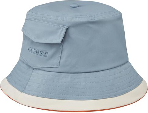 SEALSKINZ Unisex Seething Waterproof Lightweight Bucket Hat, Blue, S/M in Saudi Arabia