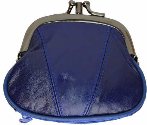 Marshal Womens Leather Kiss Lock Coin Purse in Saudi Arabia