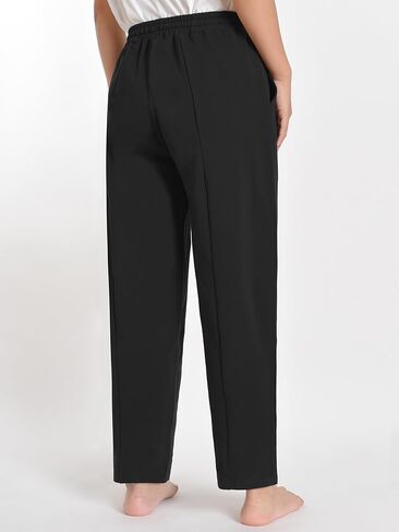 Latuza Women's Petite Barrel Lounge Pants Petite Length Cotton Baggy Pants in Saudi Arabia