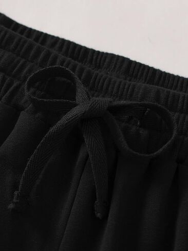 Latuza Women's Petite Barrel Lounge Pants Petite Length Cotton Baggy Pants in Saudi Arabia