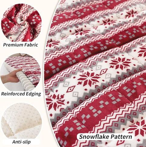 Plush Warm Sofa Cover, Pet Couch Cover for 2-3 Seater Sofas, Sofa Covers for Pet Washable, Non-Slip Christmas Couch Covers for Pets, Dog Couch Protectors for Christams(1PC,Black,27.6"×70.9") in Kuwait