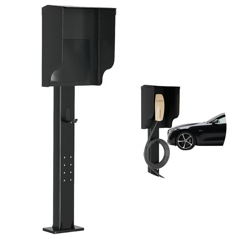 Wall-Mounted 1.2mm Cold Rolled Steel Electric Vehicle Charging Protection Box for Tesla, Waterproof Indoor/Outdoor Enclosure with Lock | Seamless One-Piece Design. in Kuwait