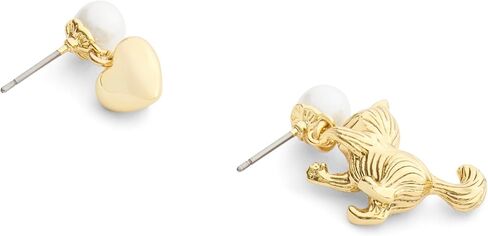 COACH Jewelry Women's Signature C Cat Pearl Earrings in Saudi Arabia