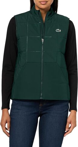 Lacoste womens Water-repellent Uv Protect Golf Vest in Saudi Arabia