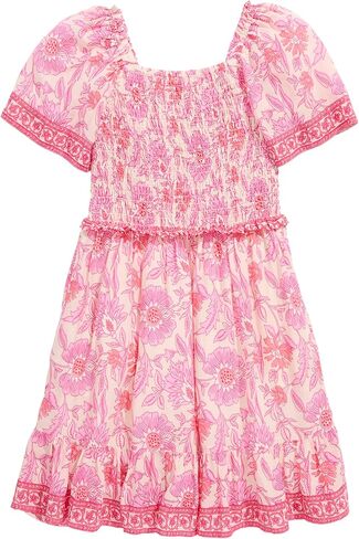 vineyard vines Girls' Lena Smocked Dress in Saudi Arabia