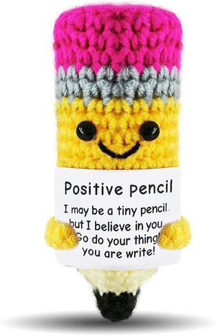 Mini Cupcake Emotional Support Crochet Doll Fun Gift for Best Friends, Positive Cupcake Crochet Inspiring Mental Health Gift for Family and Friends in Saudi Arabia