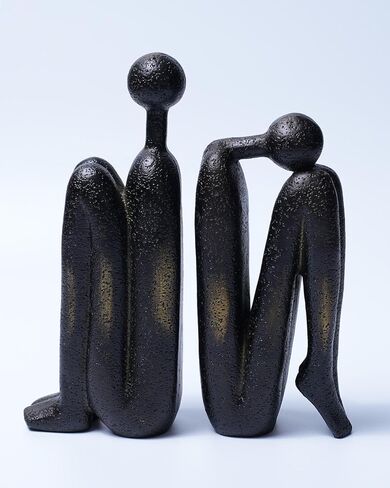 Thinker Bookends Book Stopper Holder Bookends for Shelves,Bookends for Heavy Books Office Decor,Home Decor,Office Desk in Saudi Arabia