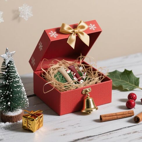 Janinka 12 Pcs Christmas Lip Gloss Keychain Bulk Lip Balm Keychains with Exquisite Xmas Charm Santa Tree Snowman Snowflake and Gingerbread Man Keychain Christmas Charm Gift for Women Key Purse Decor in Saudi Arabia