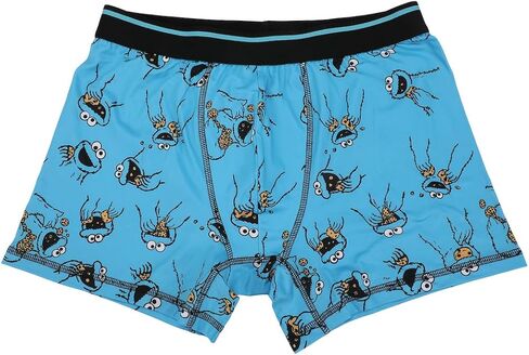 Bioworld Sesame Street Cookie Monster Men's 3-Pack Boxer Briefs in Saudi Arabia