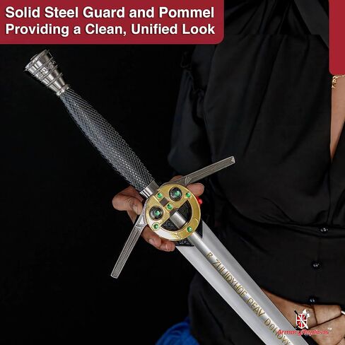 Armory Replicas™ سيوف طبق الأصل من الفولاذ المقاوم للصدأ مع غمد - شفرات خيالية قابلة للتحصيل للكوسبلاي والعرض وهواة الجمع in Kuwait