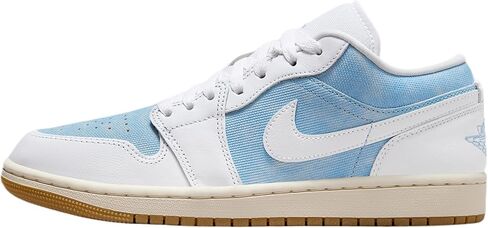 حذاء Air Jordan 1 Low SE للسيدات (أزرق/بني فاتح/شراعي/أبيض) in Kuwait
