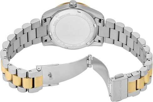 Michael Kors Women's Lexington Lux Multifunction Two-Tone Stainless Steel Bracelet Watch (Model: MK4925) in Saudi Arabia