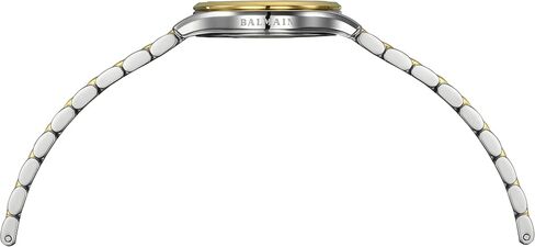 Balmain, Lady, Beleganza, Bicolor (Steel and Yellow PVD), Swiss Made, Quartz, White, Stainless Steel 316L, B83423986 in Saudi Arabia
