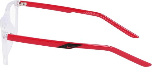 نظارة نايكي 5543 900 شفافة/كركديه صوفية كاملة الحواف مربعة الشكل 49 ملم in Kuwait