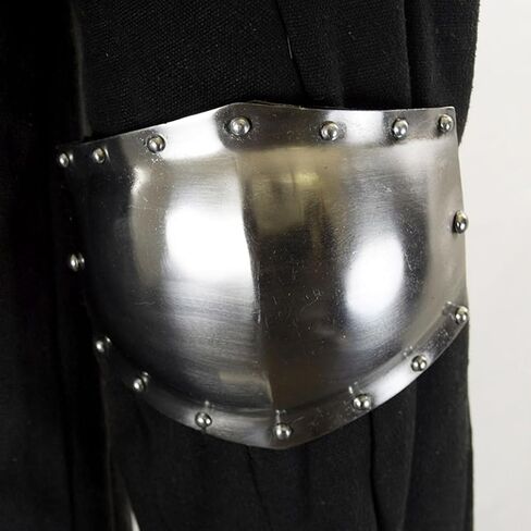 Elbow Armor Set/Couters LARP Reenactment Silver, Medium in Saudi Arabia