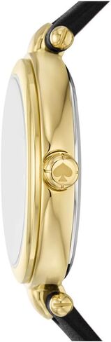 Kate Spade New York Women's Gracie Black Leather Watch (Model: KSW1869) in Saudi Arabia