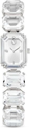 Swarovski Watch, Octagon Cut Bracelet, White, Stainless Steel in Saudi Arabia