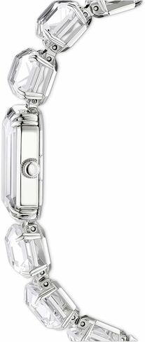 Swarovski Watch, Octagon Cut Bracelet, White, Stainless Steel in Saudi Arabia