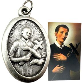 Westmon Works St Gerard Medal Italian Metal Medallion with Holy Prayer Card in Saudi Arabia